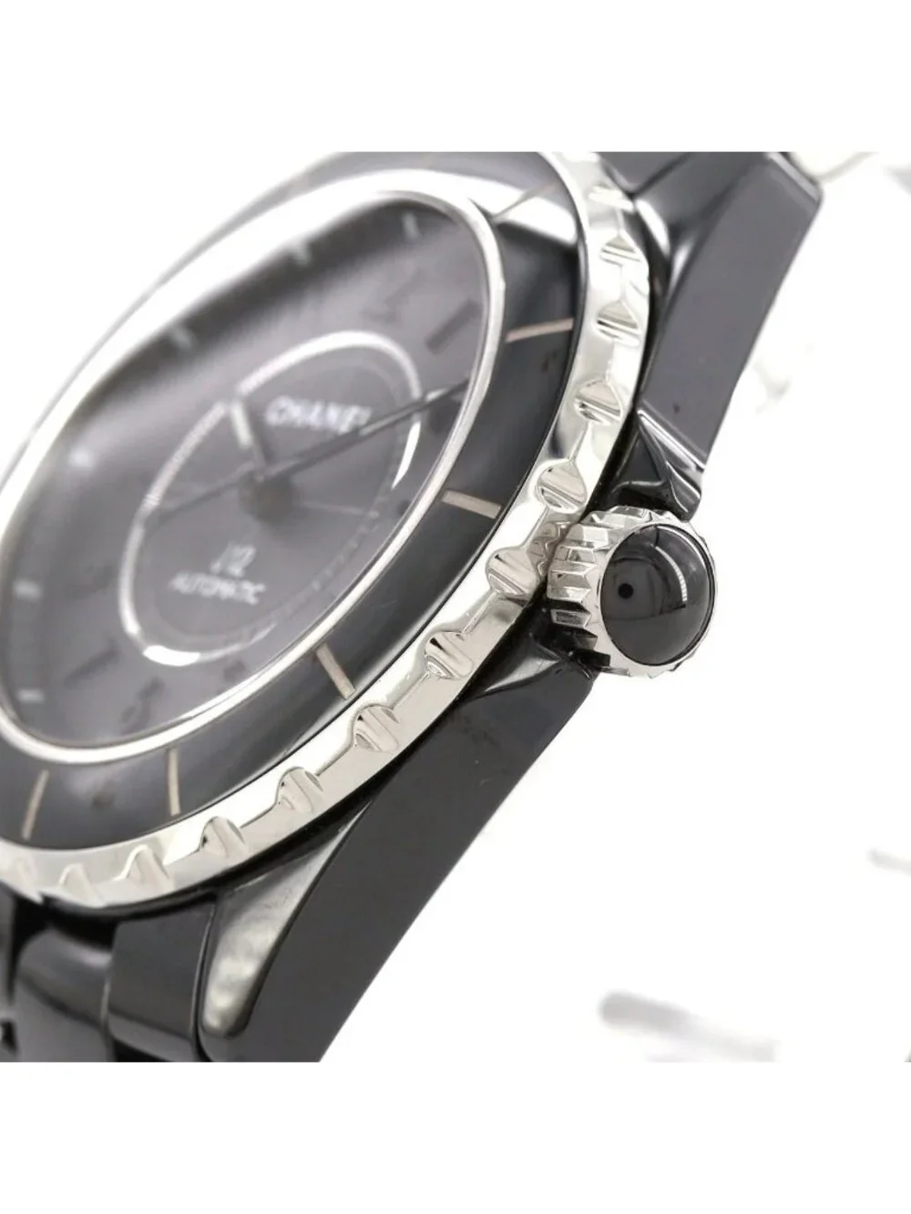 Chanel Intense Black 38 Ceramic Automatic Winding Watch